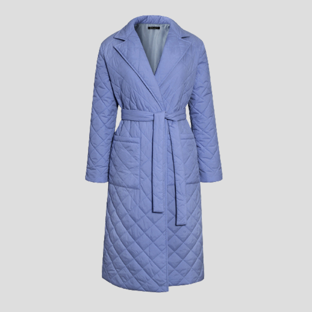 New winter women's over-the-knee mid-length cotton jacket