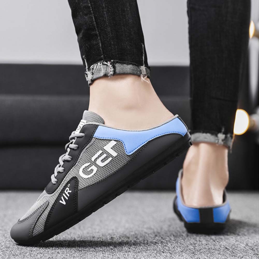 Zapatillas antideslizantes ligeras y transpirables para hombre, zapatos casuales