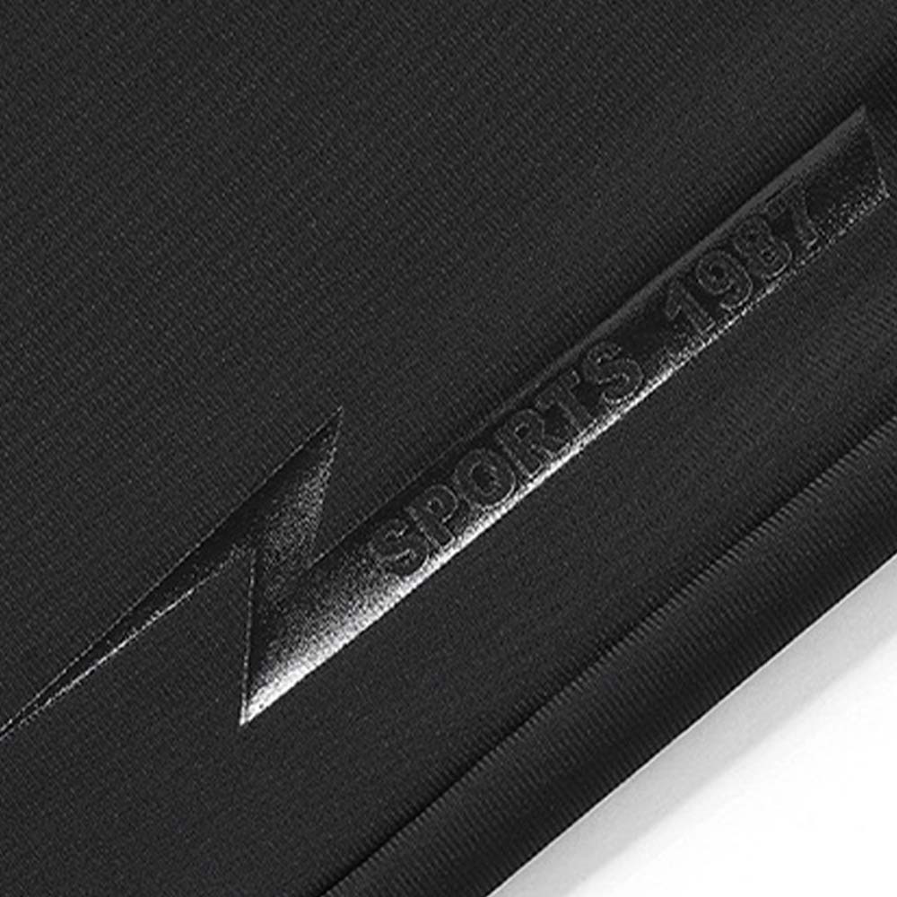 Pantalones deportivos casuales de talla grande rectos de seda de hielo elásticos finos para hombre