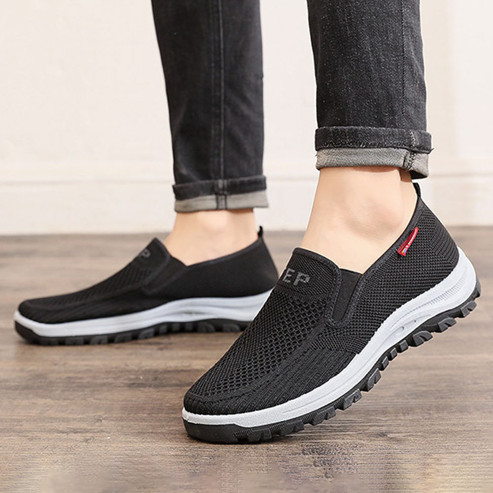 Zapatos para caminar informales, ligeros y transpirables para hombre