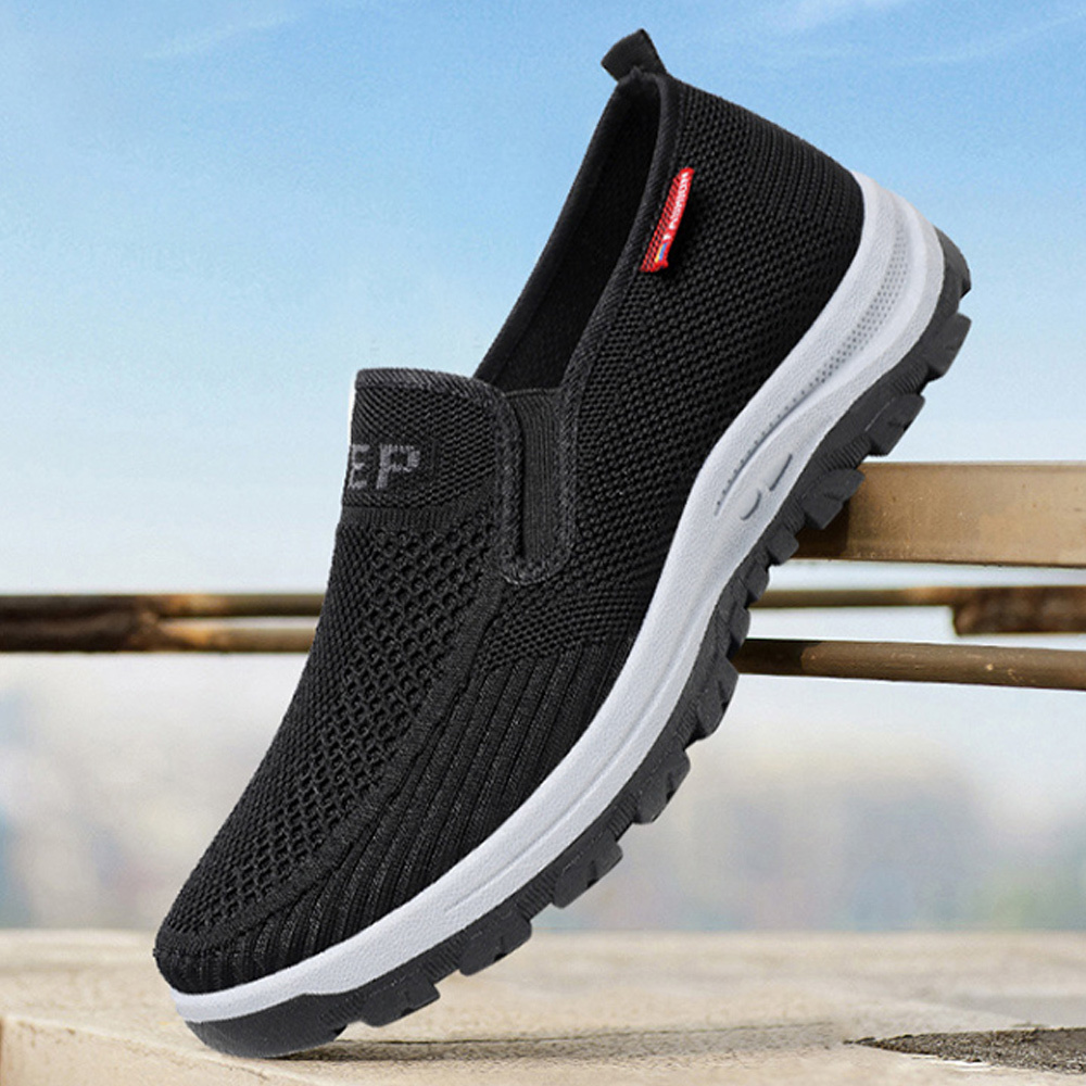 Zapatos para caminar informales, ligeros y transpirables para hombre