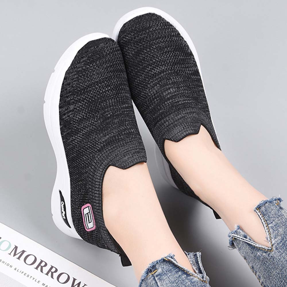 Zapatillas de deporte de suela suave para mujer transpirables de moda