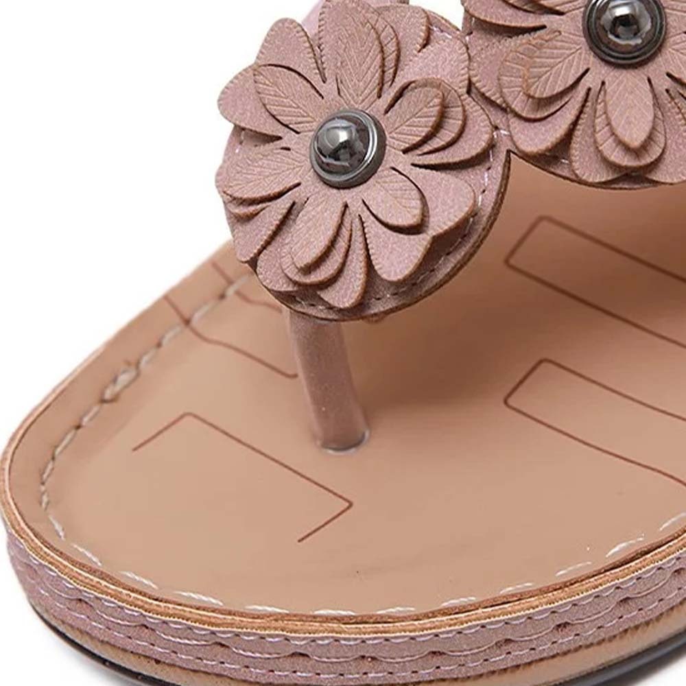 Hojanaranja Sandalias de cuña ortopédicas de alta calidad de verano 2024 para mujer