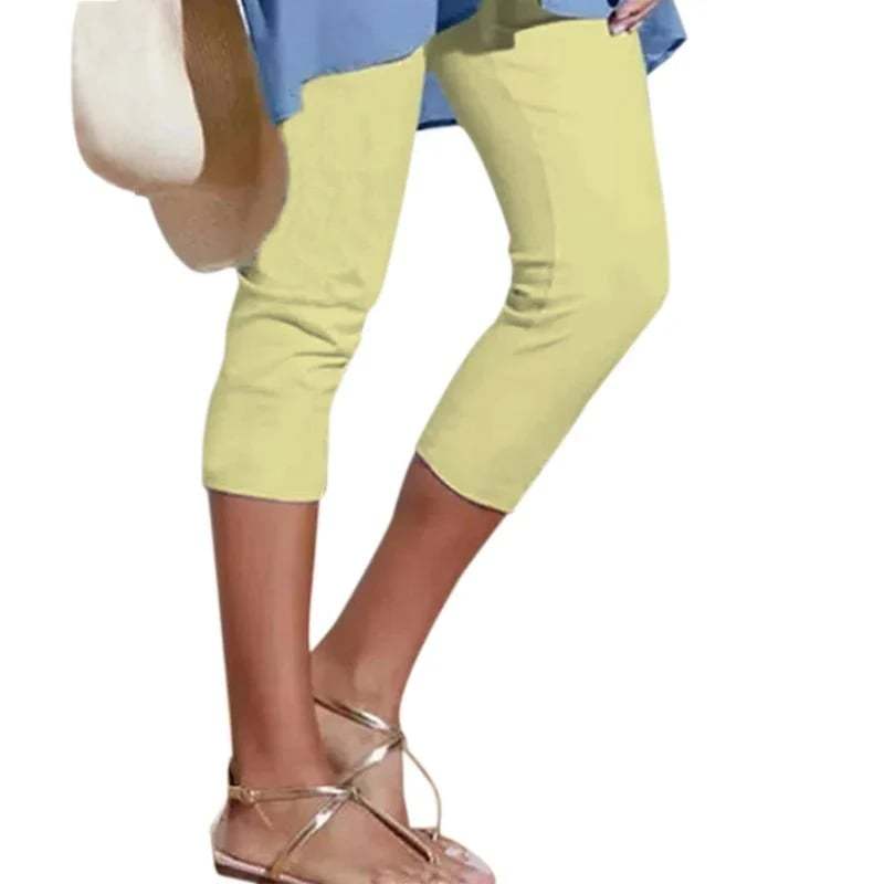 49% de descuento - Leggings casuales de color sólido para mujer👖