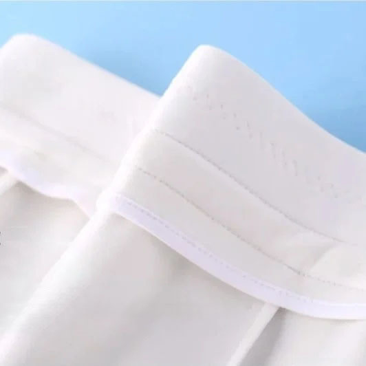 Pantalones casuales de cintura alta sueltos y cómodos para mujer