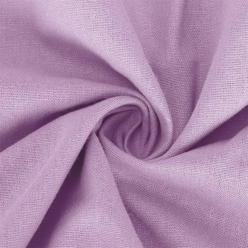 Vestido de playa suelto de algodón y lino de verano para mujer