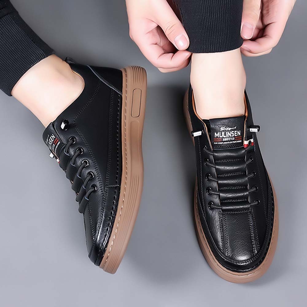 Men's Breathable Leather Casual Shoes