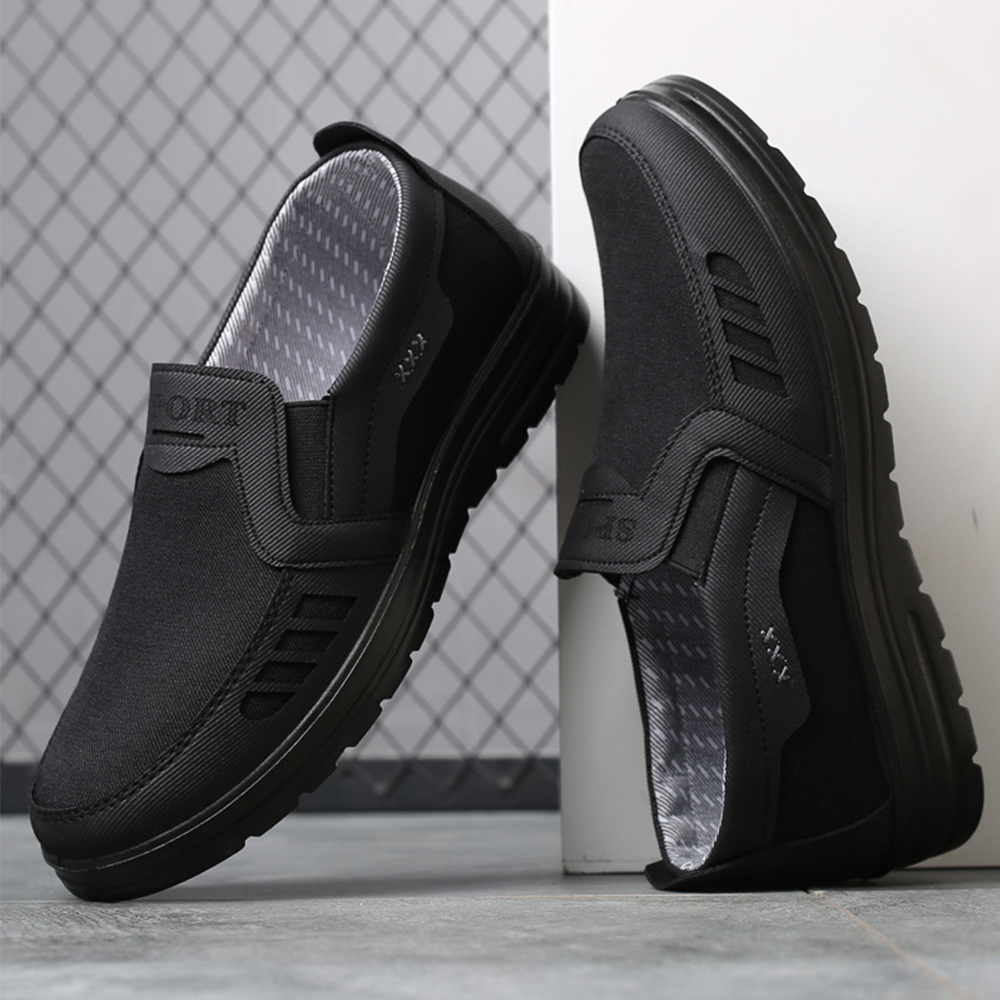 Olivoslindo Mocasines transpirables de moda para hombre, zapatos sin cordones