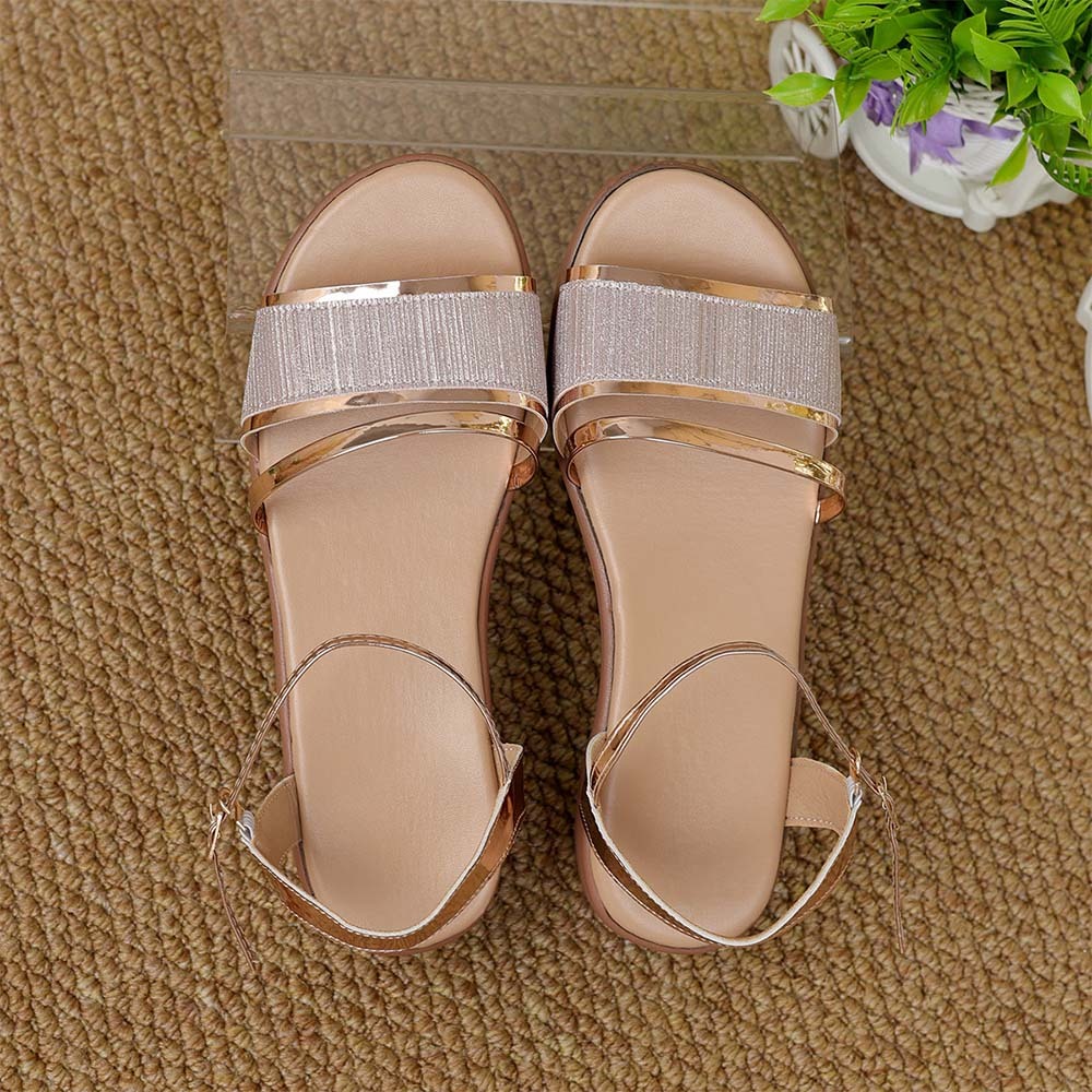 Sandalias suaves ajustables de la ayuda de las mujeres de moda únicas