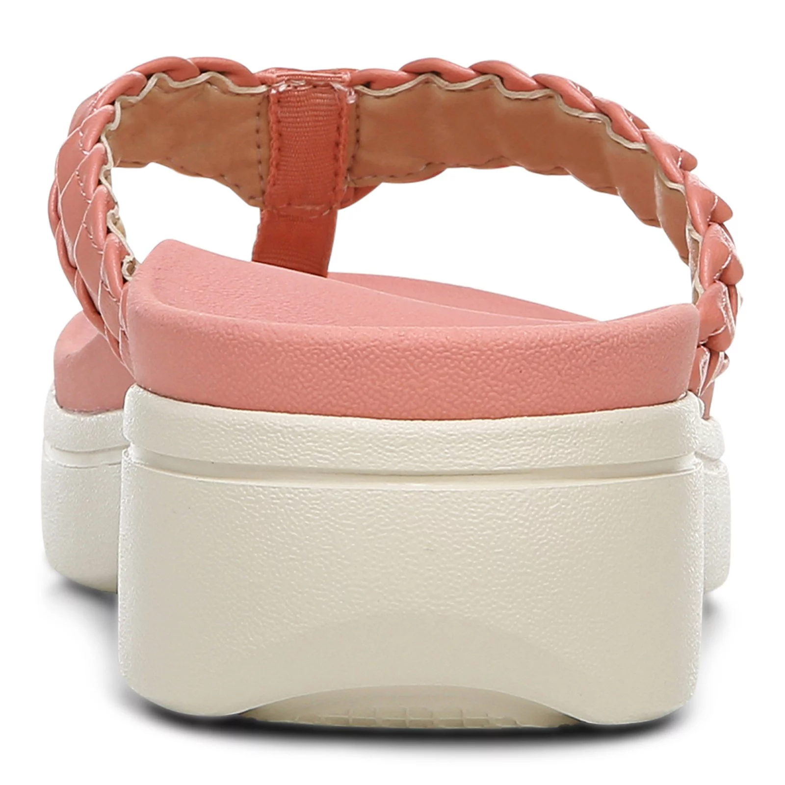 Women's Comfortable Thick Sole Wedge Flip Flop Sandals