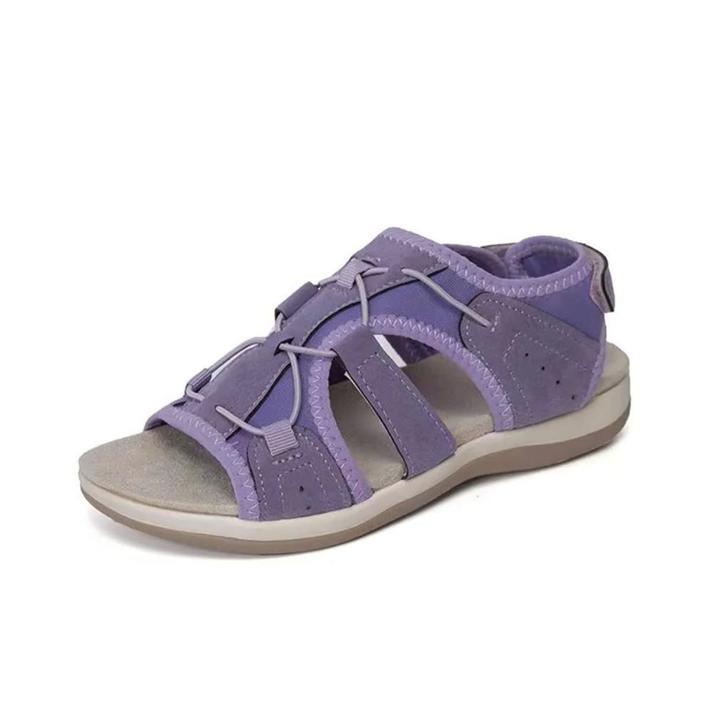 Olivoslindo Sandalias suaves y ajustables para mujer