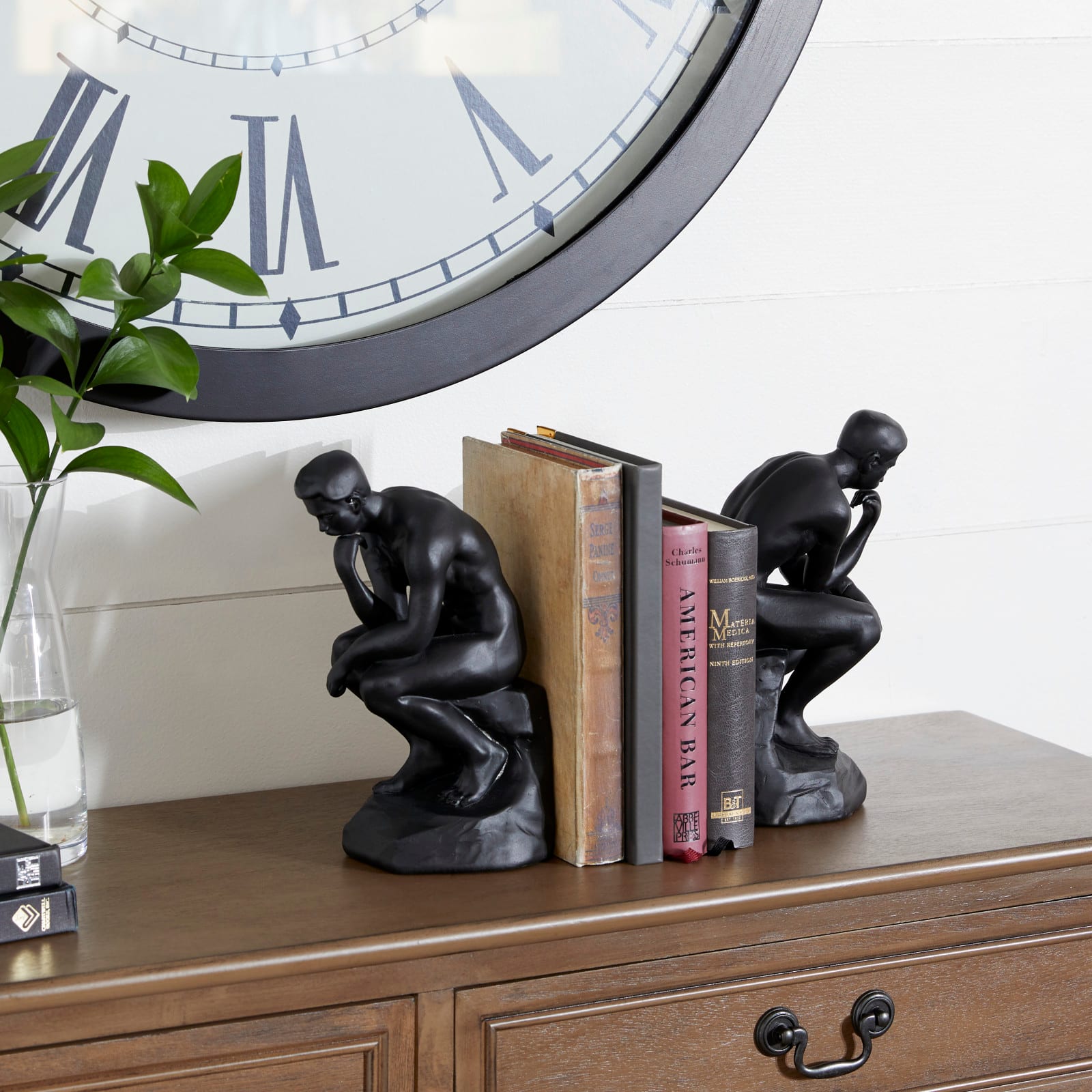 The Thinker Vintage Bookends