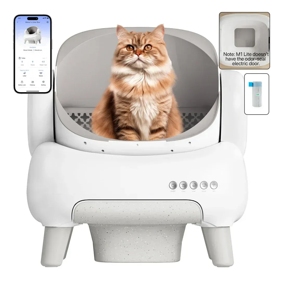 🎉Factory Promotion Open-Top Automatic Self-Cleaning Litter Box
