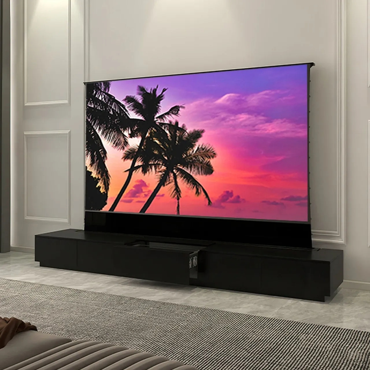 💥The Ultimate Entertainment Solution! 🚚🚚 Motorized Laser TV Cabinet 📺