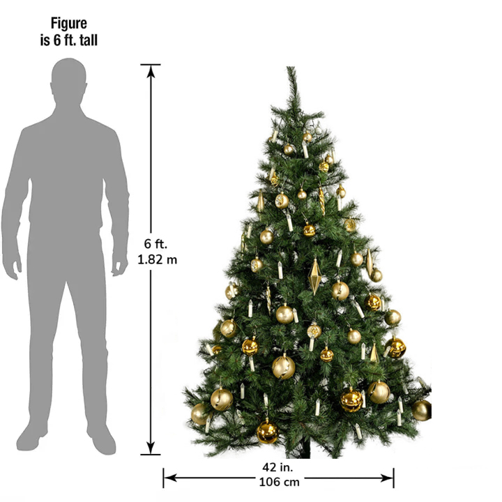 🎅Smart retractable Christmas tree 🎄Comes with 70-pack Satin Glow Christmas tree decoration balls