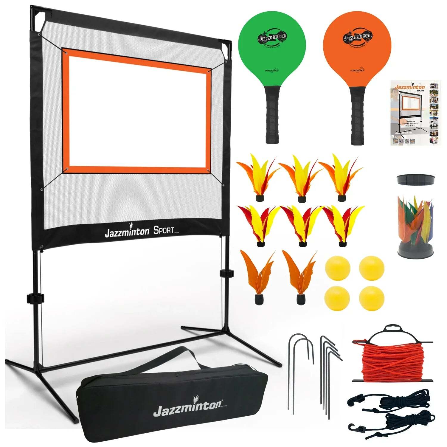 🎉New Year Sale 70% Off💥Jazzminton-Sport – The Original - Indoor & Outdoor, No Boundaries - Similar to Pickleball