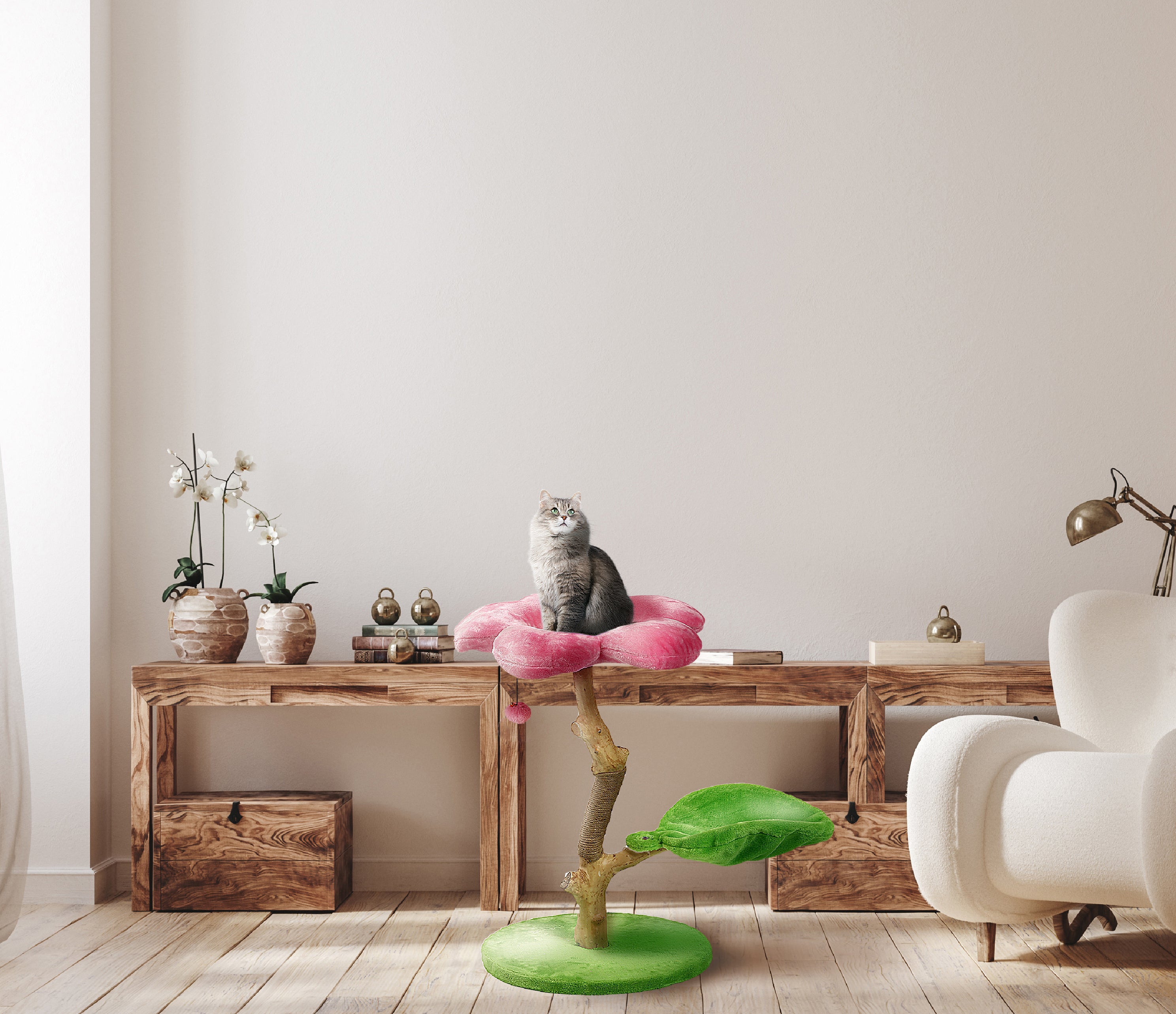 DOS - FLORAL CAT TREE