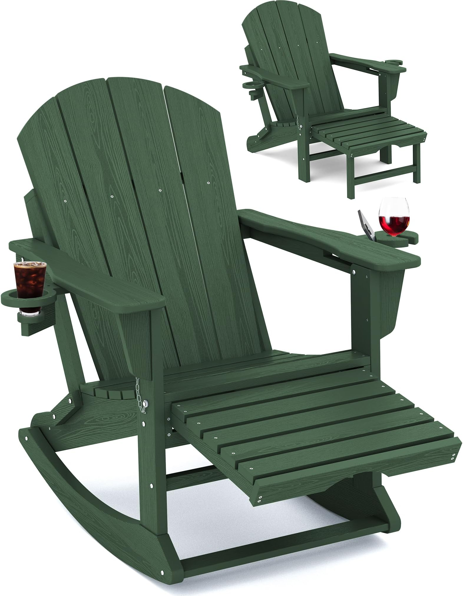 💥Last Day Buy 1 Get 1 Free💥4 in 1 Multifunctional Outdoor Folding Rocking Chair