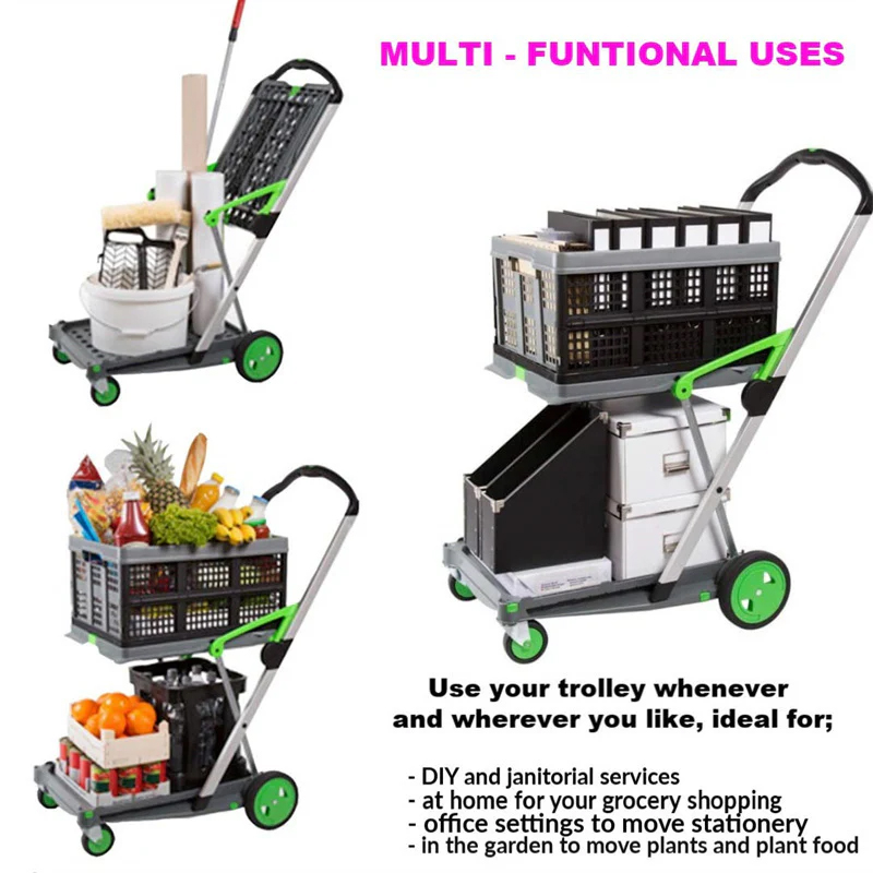 🚀Summer Special🔥Multi use Functional Collapsible Carts