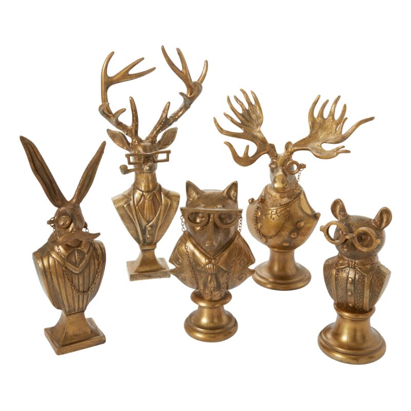 Entire Bust Collection-With Antique Gold Frame