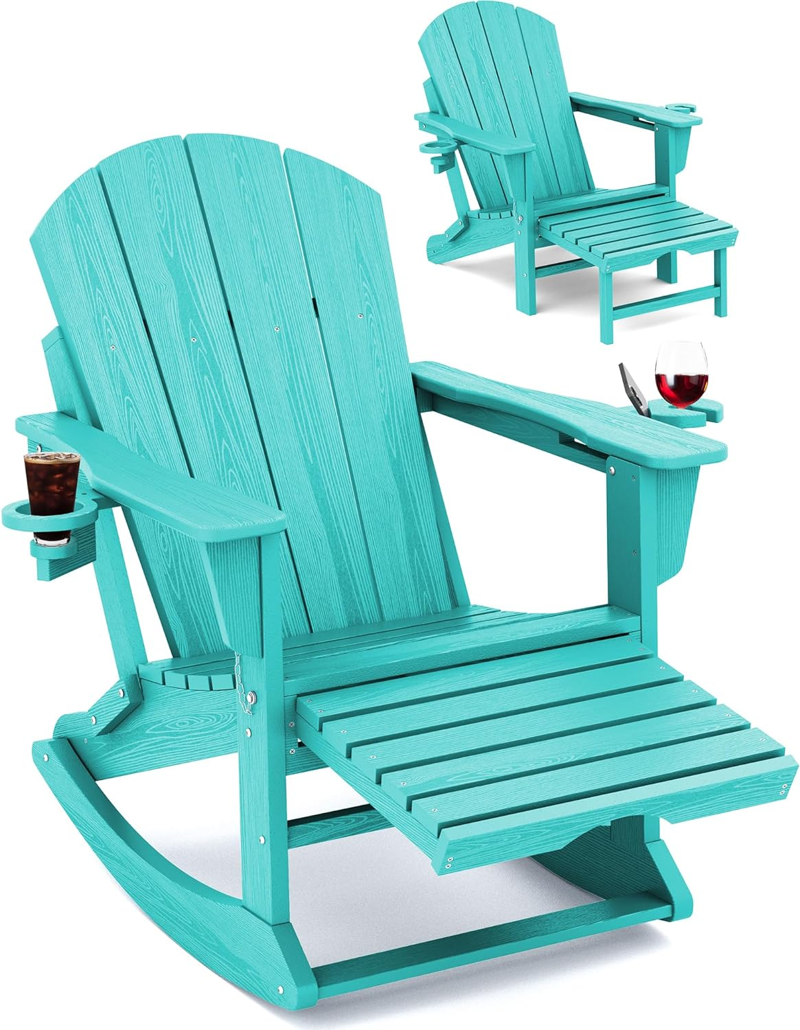 💥Last Day Buy 1 Get 1 Free💥4 in 1 Multifunctional Outdoor Folding Rocking Chair