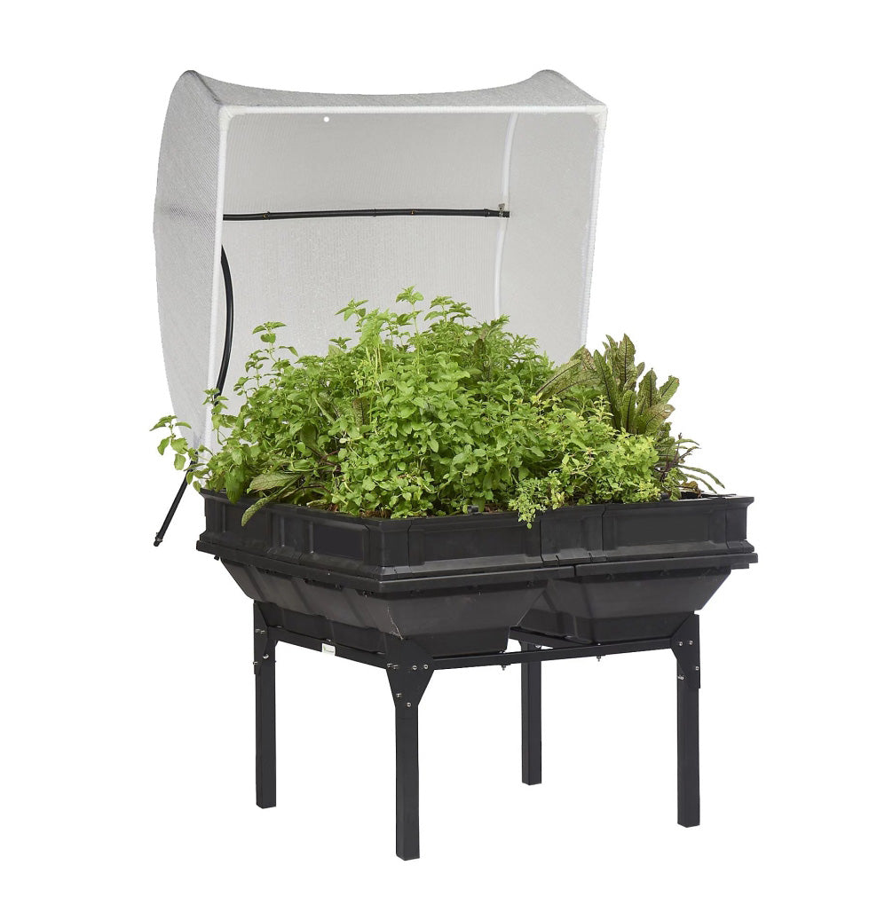 🔥Last Day Clearance Sale!🔥 Self Watering Raised Garden Bed with Cover
