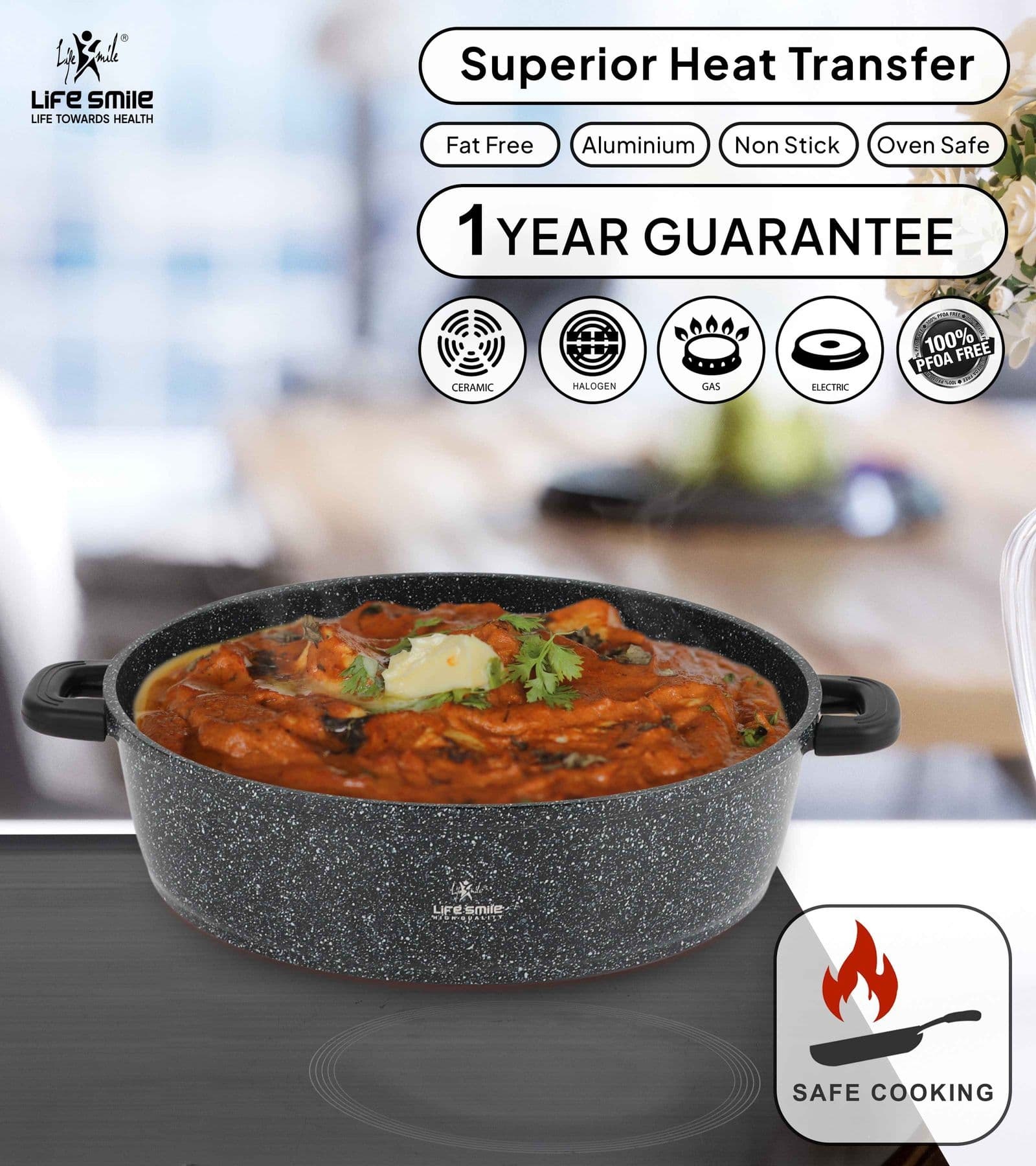 🎉New Year Sale 70% Off💥Cookware Set 29 pieces with Multiple Layer Granite Coating