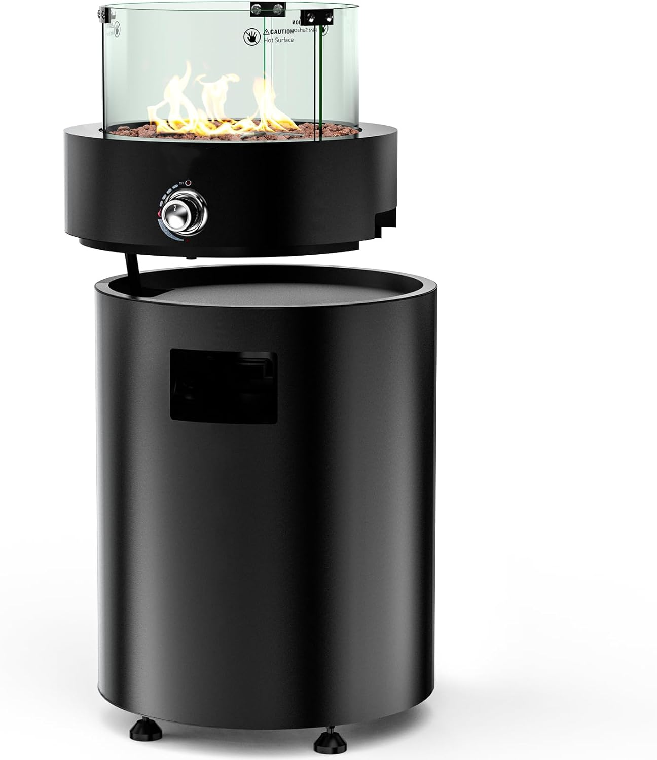 🔥Last Day Promotion 49% OFF🔥Premium Detachable Fire Pit with Lava Rocks