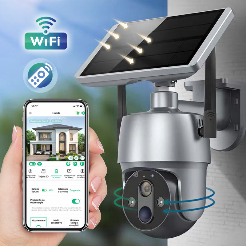 🔥Last Day Promotion 49% OFF🔥360-degree Solar Surveillance Camera with Full Color Night Vision