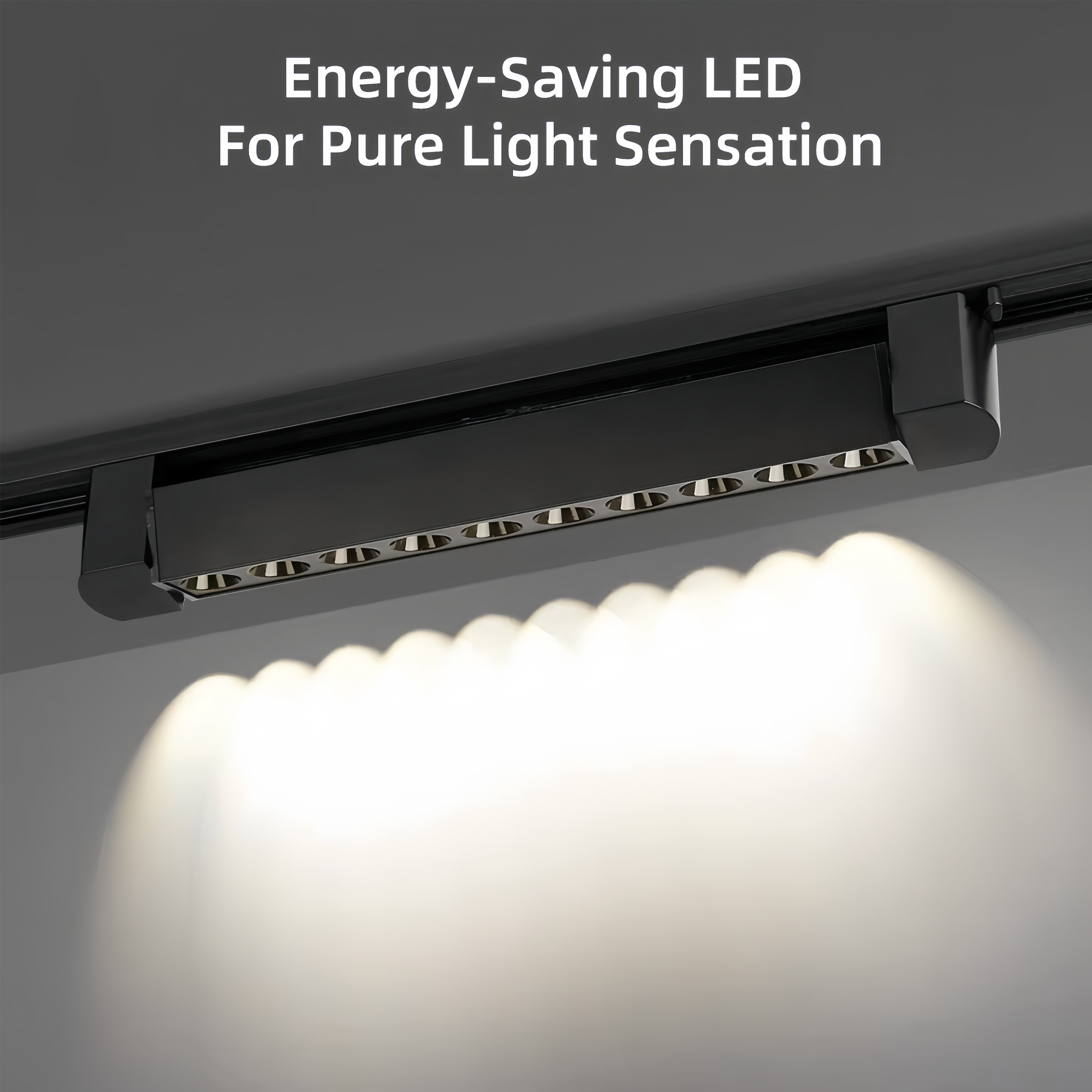 Led linear track light 110-220V AC Traditional Design Track Light 30W LED Shop Light with Aluminum Body for Clothes Store & Supermarket Use