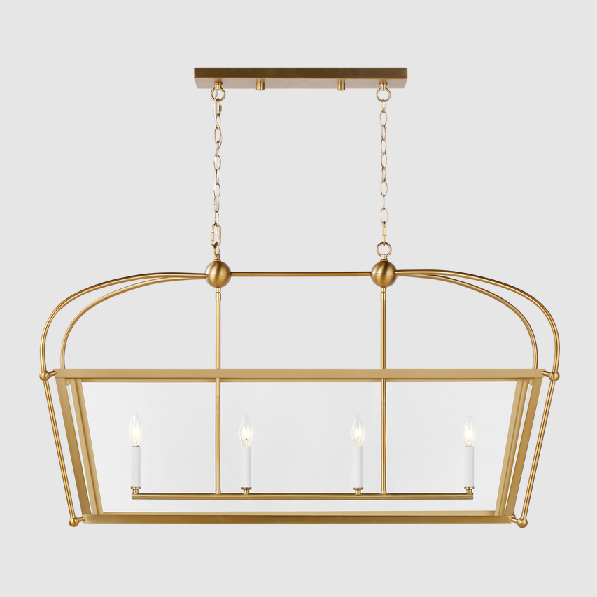 High-end modern light luxury American hotel living room, dining room and bedroom crystal glass chandelier