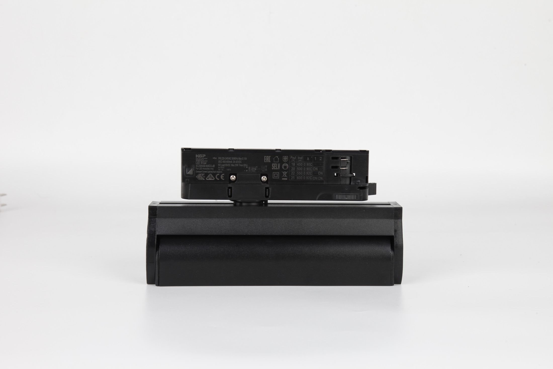 Adjustable LED Linear track lights 4 wires KGP driver 110V 220V 25W 30W 40W Ceiling lights spotlight commercial lamp