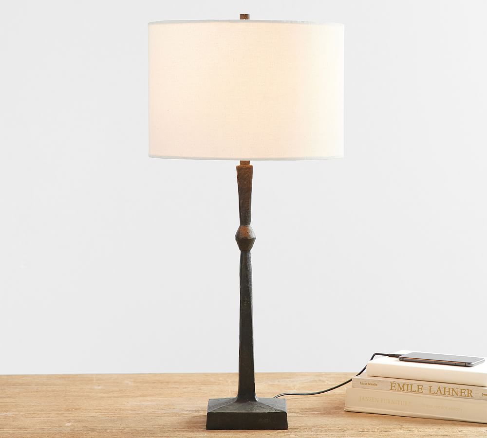 Spot Goods Indoor Living Room Reading Room Made From Brass Hand Finished in Bronze Table Lamp