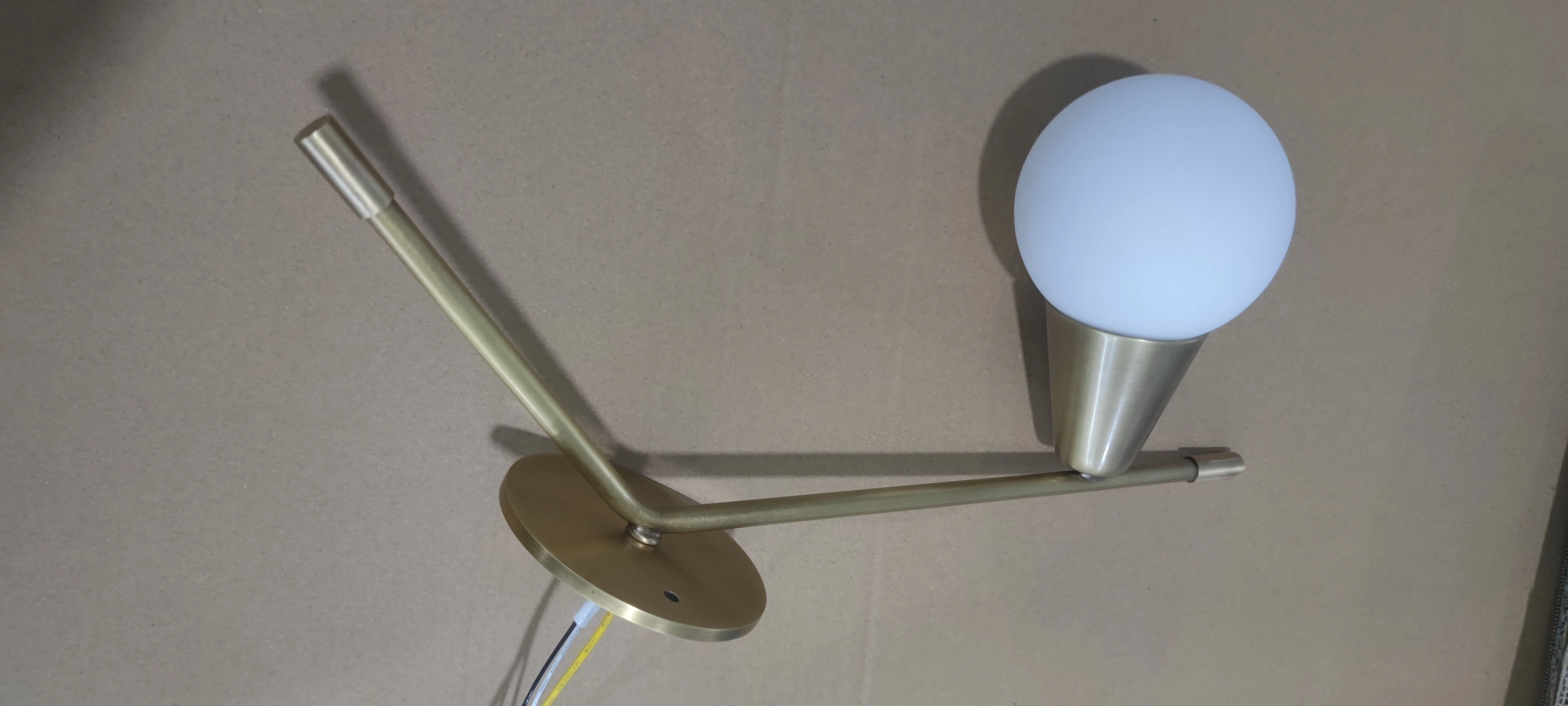 Loft Retro LED Wall Lamp Industrial Style Creative Copper Glass Sconces for Coffee Shop Bar Restaurant Dining Room Living Room