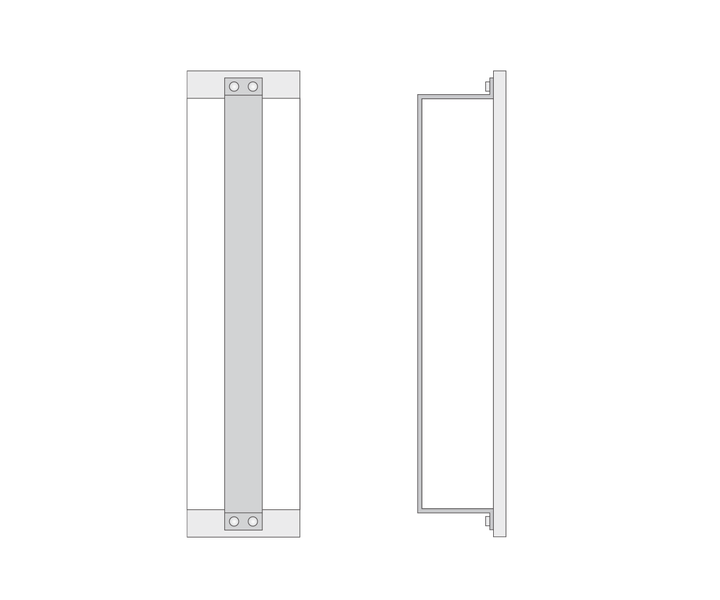 Glacon Tall Sconce High-end LED Crystal Wall Lamp Suitable for Hotels