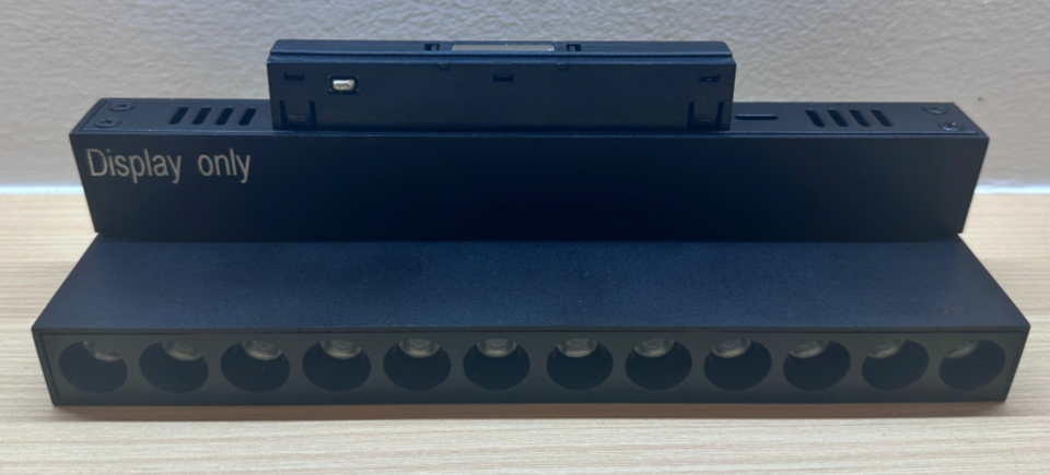 Modern Folding Grille Light ETL CETL Black White Magnetic Track 0-10V Zigbee Tuya Smart Dali Dim Used North American Market