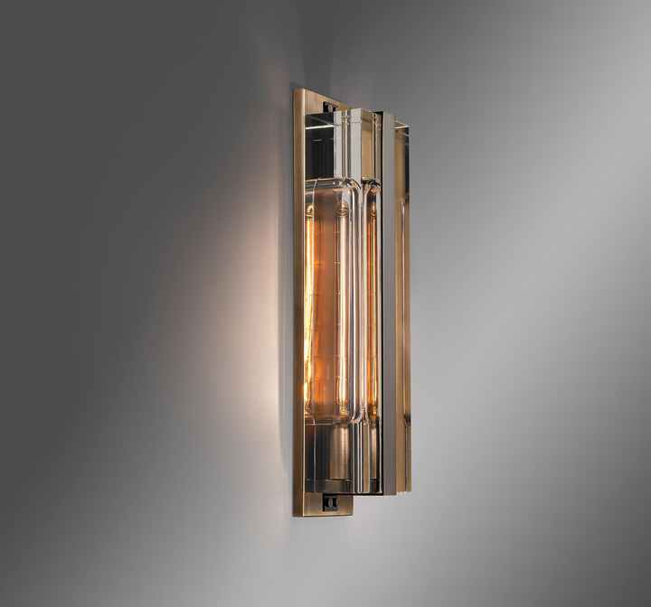 Glacon Tall Sconce High-end LED Crystal Wall Lamp Suitable for Hotels