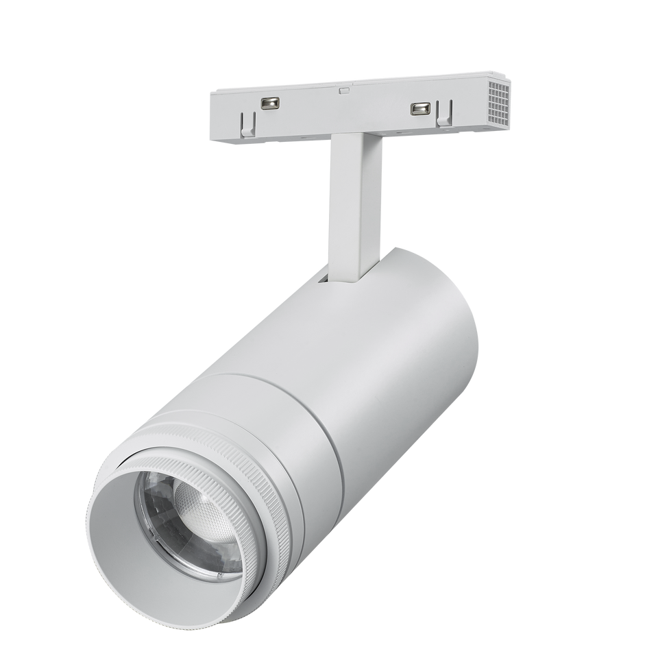 Leica 7-20W LED Zoom Track Spotlight ETL&cETL Black White Magnetic Track Light 0-10V Zigbee Tuya Smart Dali Dim for Home Market