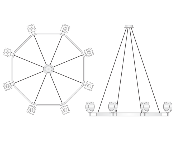 Modern Minimalist Brass Circular Chandelier Adjustable Height 60W Oval Shape Lamp for Room Decor 3000K CCT E12 Bulb