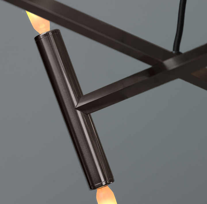 Crystal Chandelier LE PETITE for Home Decor Ceiling AC Glassfor Villa Indoor Use