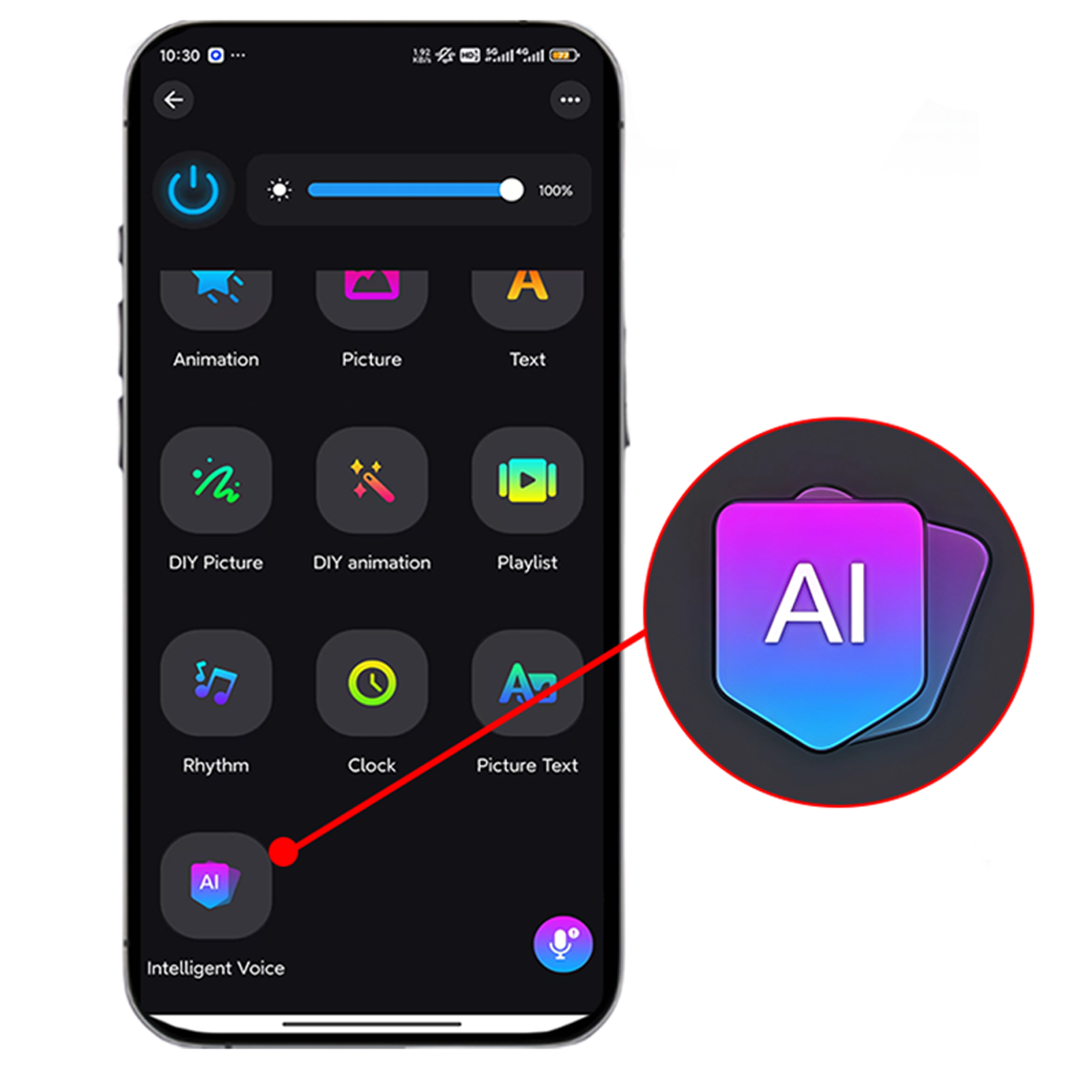 LED Matrix Display Panel, Devil Eyes Light for Cars Windshield, Programmable LED Scrolling Sign, Advertising Sign with Remote + APP+ Voice Control, DIY Pattern Animation 