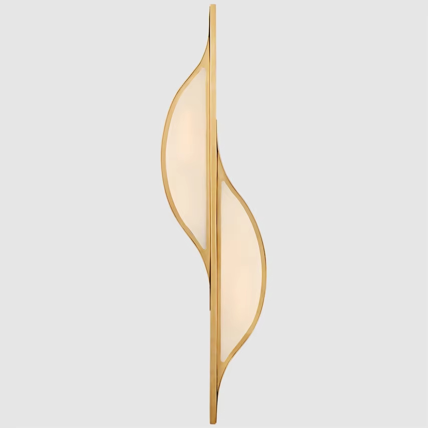 Customized Practical Classic Wall Sconces Living Room Background Led Wall Light Beautiful Gold Bedroom Bedside Wall Lamp