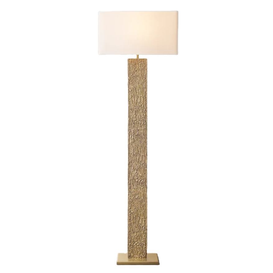 Vintage Design Luxury Brass Sensuous Standing Lamp Floor Lamp