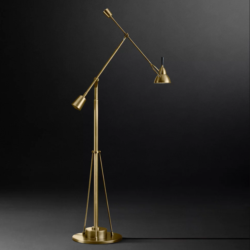 American Brass Nightstand Lamps For Hotels Homes Stylish Functional Options Standing Light Designs Floor Lamp