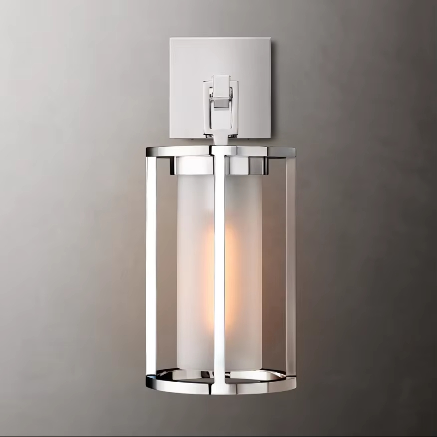 American Modern Interior Stairway Entrance Living Room Kitchen Wall Sconces Classic Brass Wall Light