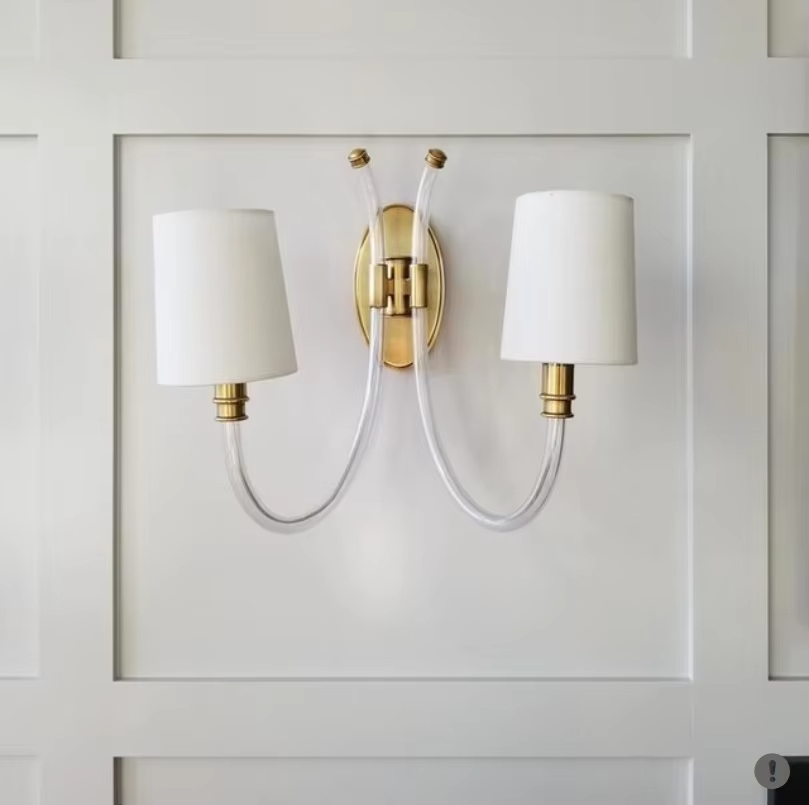 American indoor vintage brass wall lamp bedside attic home decoration corridor industrial LED hotel Sconce wall lantern lamp