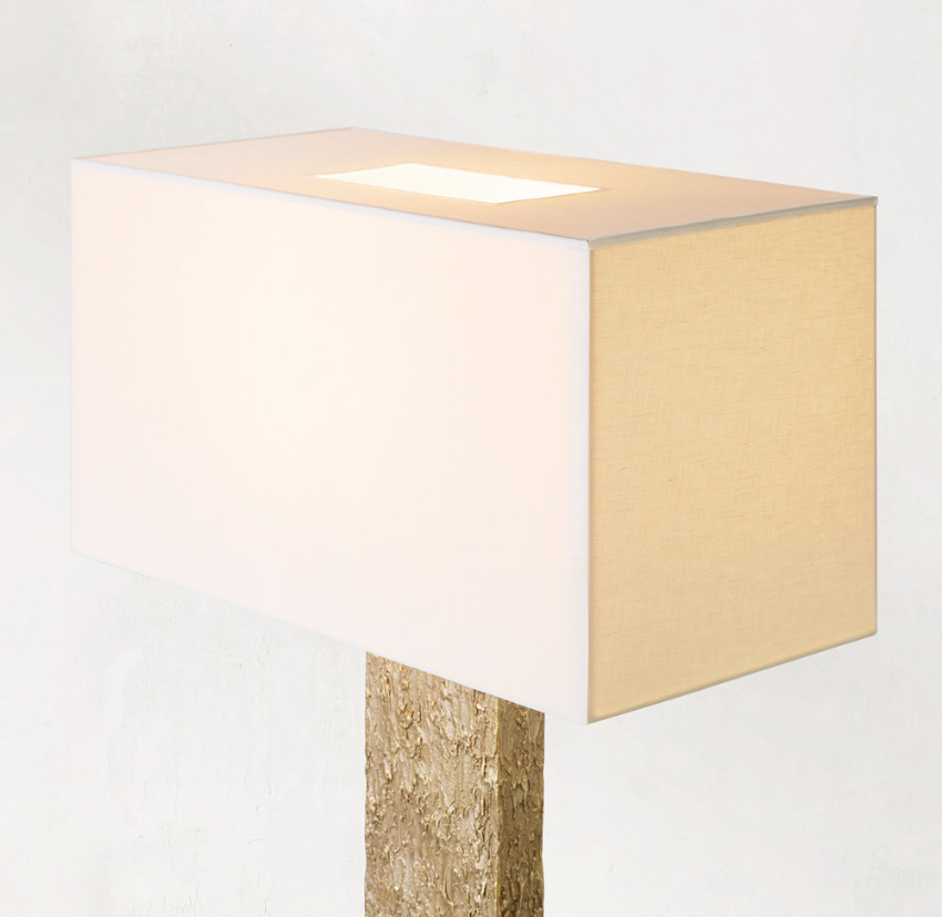 Vintage Design Luxury Brass Sensuous Standing Lamp Floor Lamp