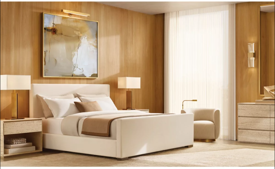 Classic Bedroom Reading Led Light Desk Lamp Bedroom Hotel Brass Table Lamp