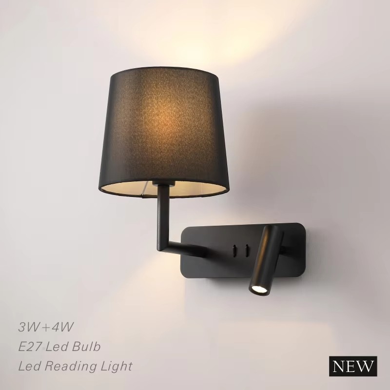 High quality aluminum led Wall reading light for bedroom