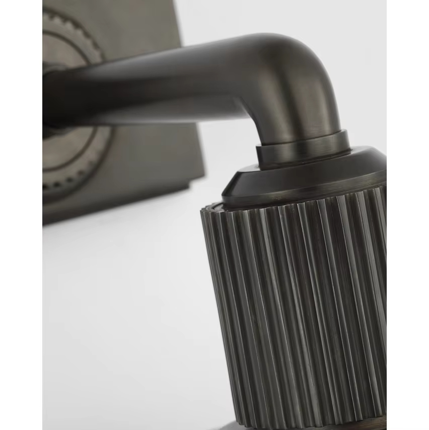 Simple Dining Room Bathroom Mirror Front Bedroom Wall Sconce Modern Hotel Beside Flexible Led Wall Light Brass Indoor Wall Lamp